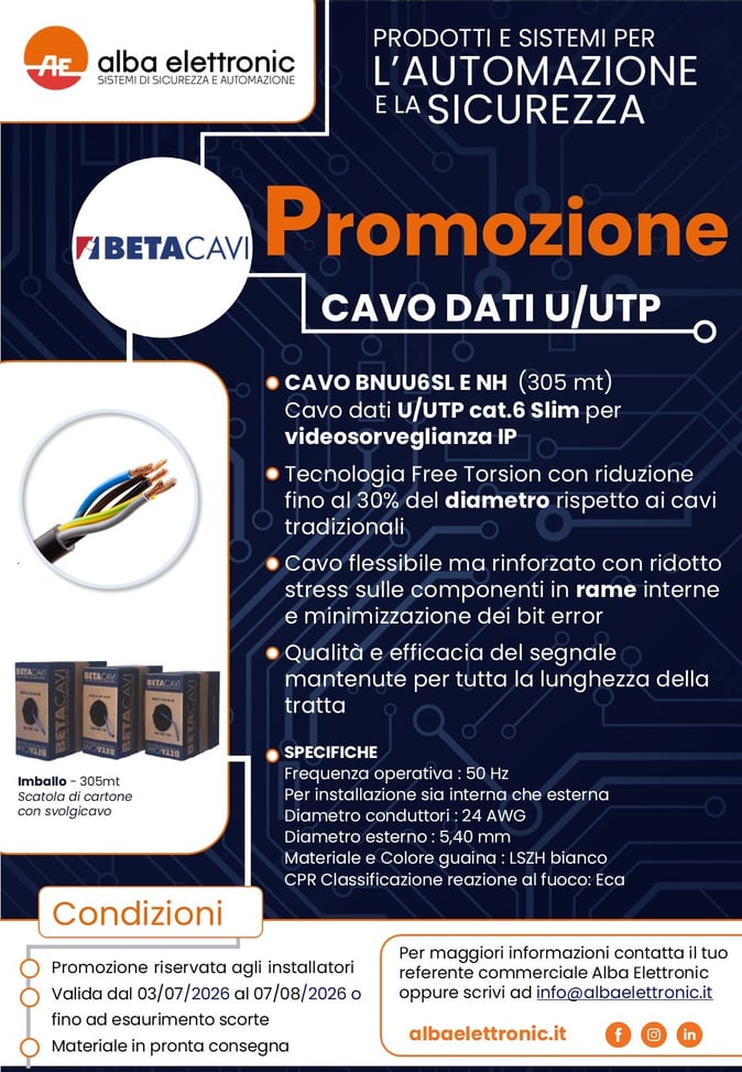 2026.07_Promo_Beta Cavi