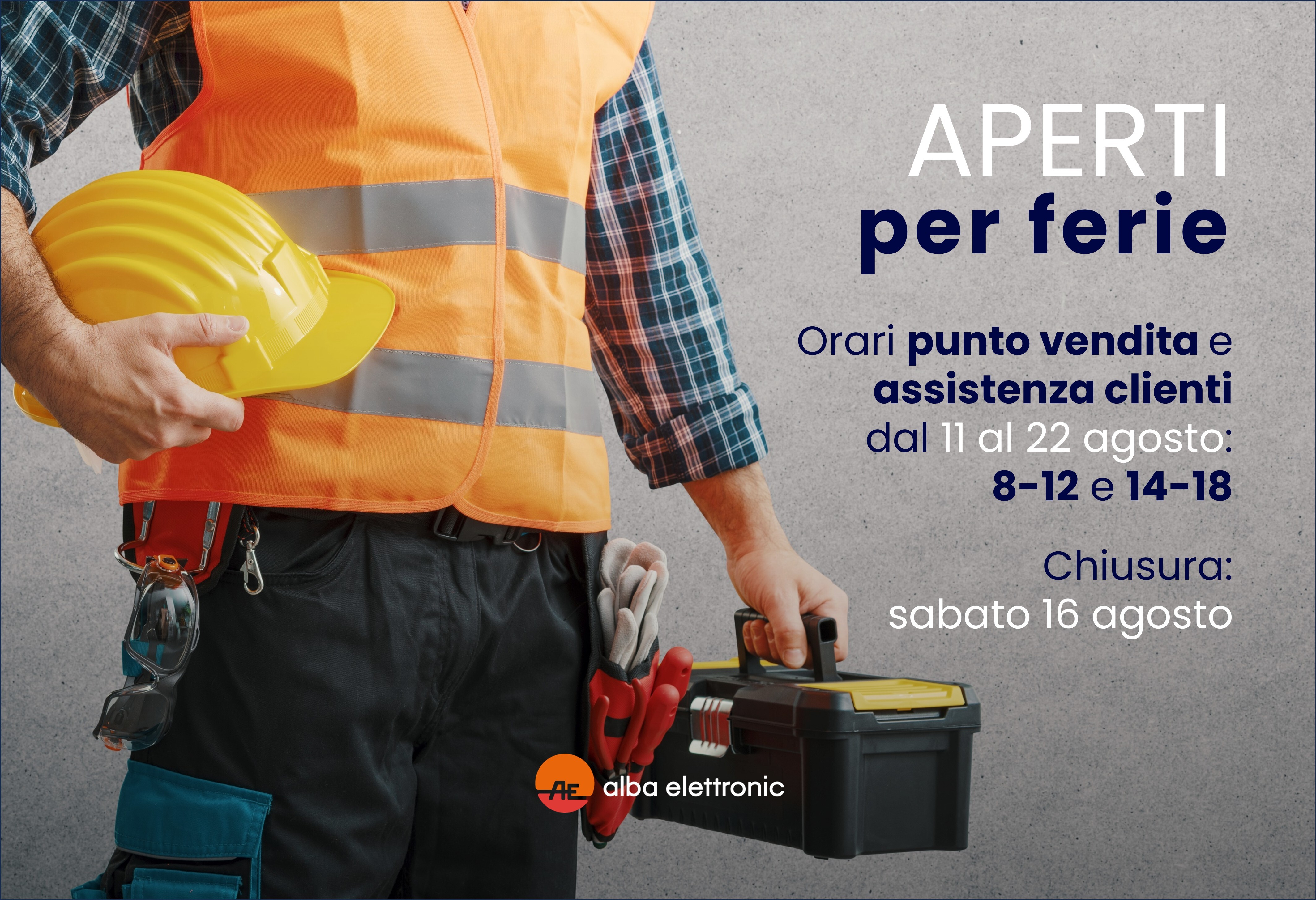 Aperti per ferie ~ Estate 2025